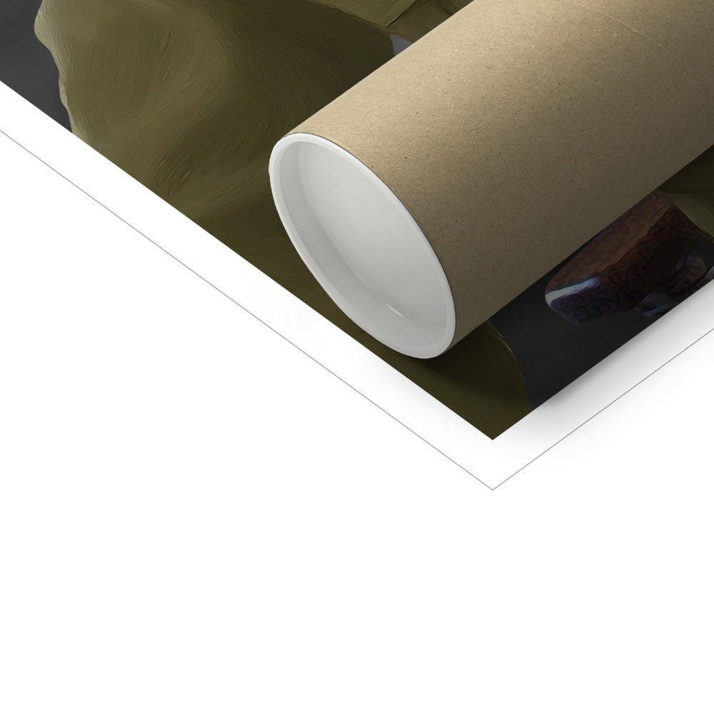 Pet Portraits | The Alpha Soldier: Custom Pet Poster | Paw & Glory