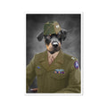 The Alpha Soldier: Custom Pet Poster