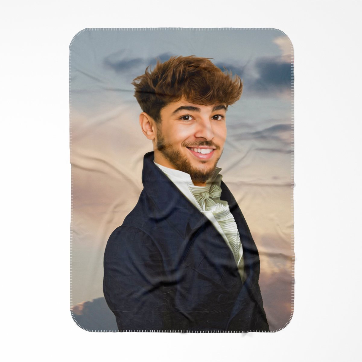 Pet Portraits | The Ambassador: Custom Hooman Blanket | Paw & Glory