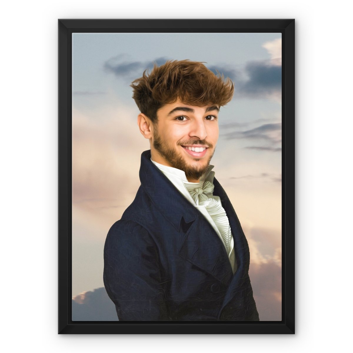 Pet Portraits | The Ambassador: Custom Male Canvas | Paw & Glory