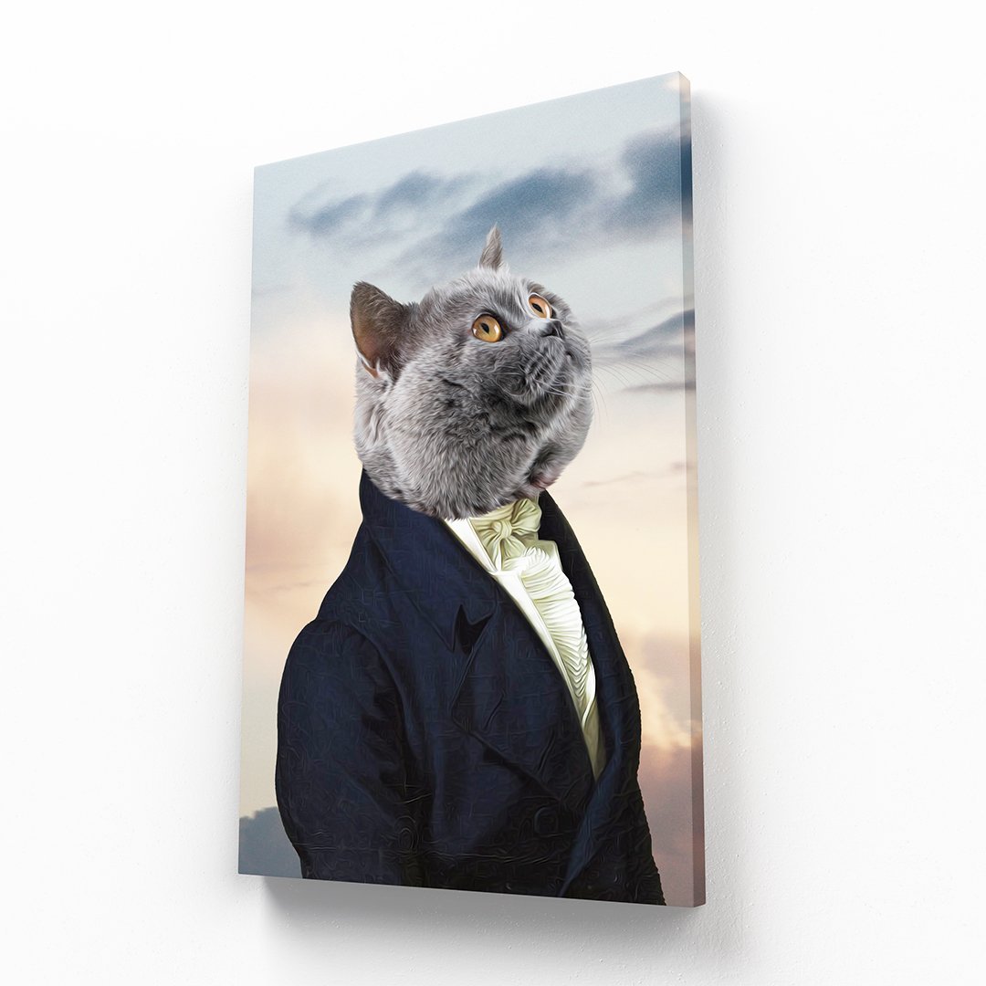 Pet Portraits | The Ambassador: Custom Pet Canvas | Paw & Glory