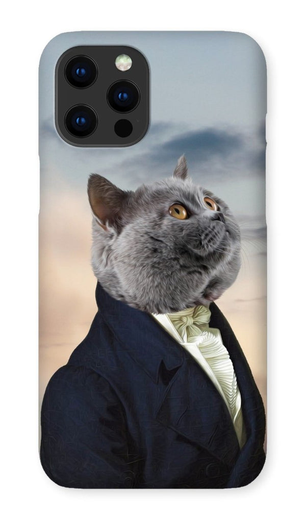 The Ambassador: Custom Pet Phone Case | royal pet portrait | Paw & Glory