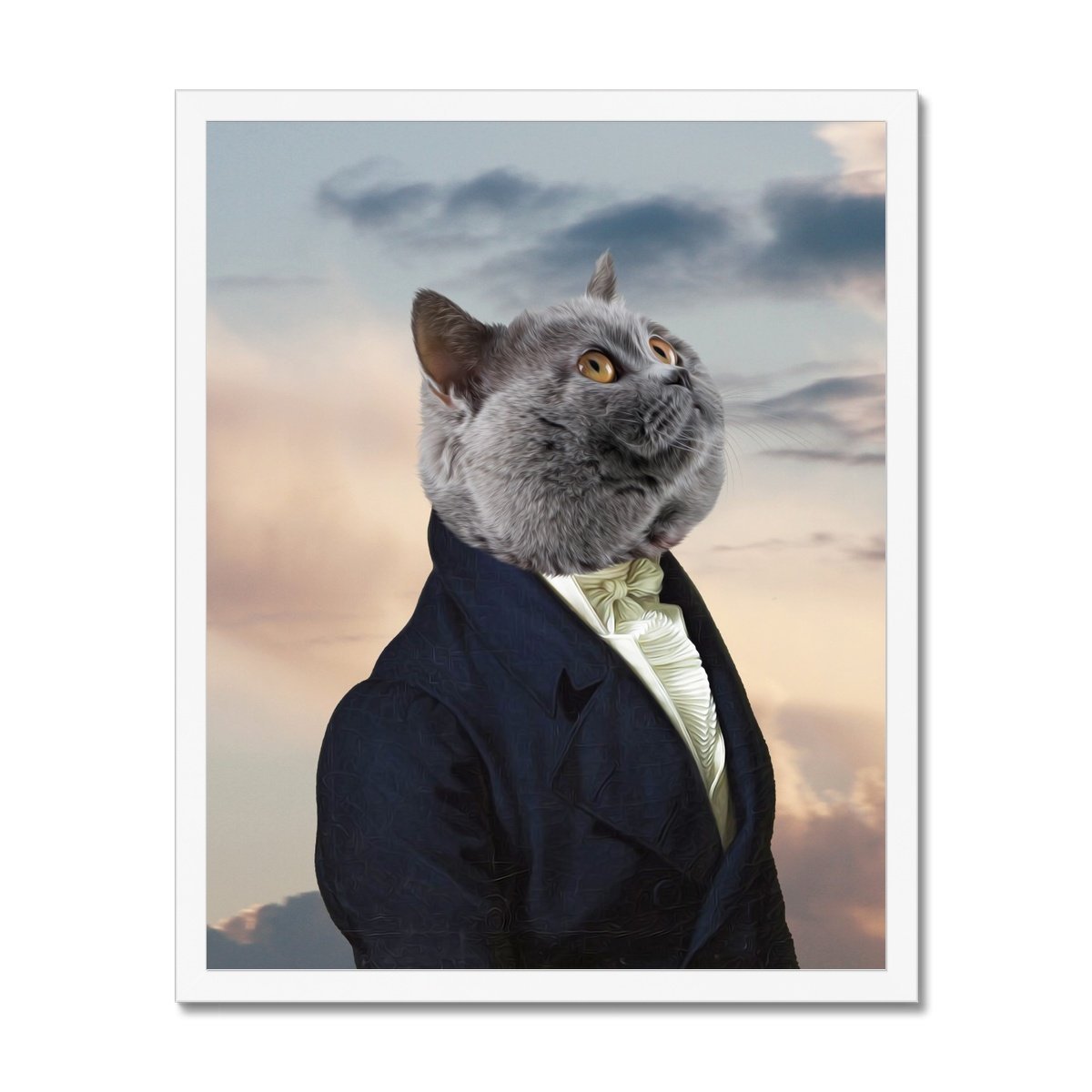 Pet Portraits | The Ambassador: Custom Pet Portrait | Paw & Glory