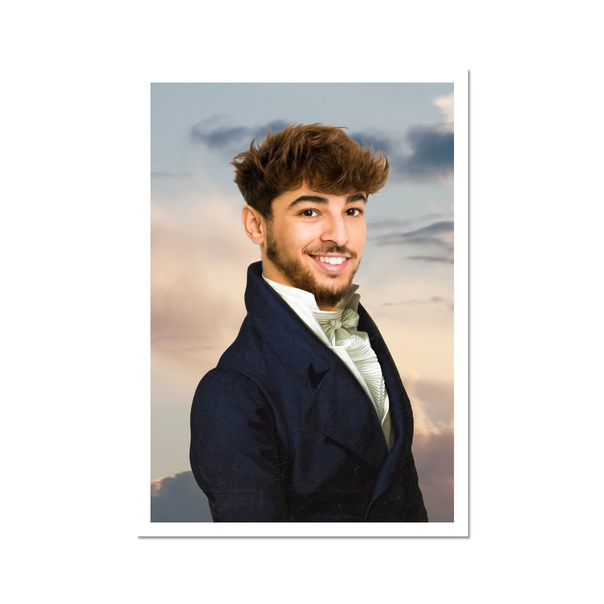 Pet Portraits | The Ambassador Male: Custom Hooman Portrait | Paw & Glory