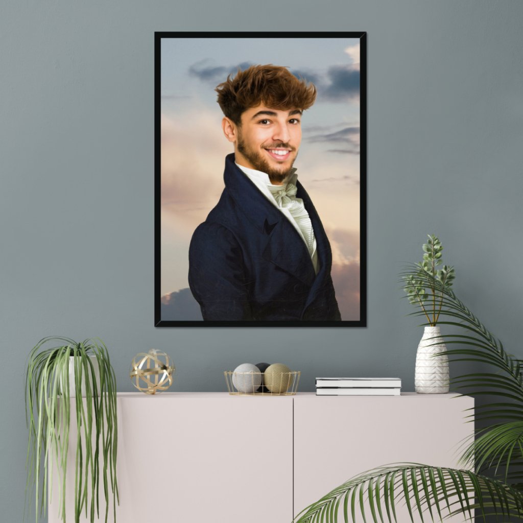 Pet Portraits | The Ambassador Male: Custom Hooman Portrait | Paw & Glory