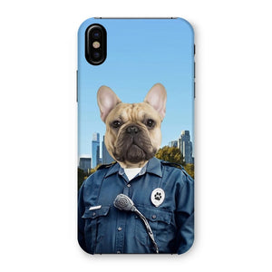 The American Cop: Custom Pet Phone Case - Paw & Glory - Dog Portraits - Pet Portraits