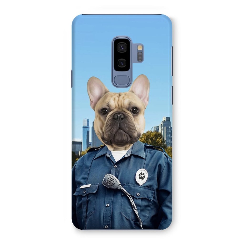 Pet Portraits | The American Cop: Custom Pet Phone Case | Paw & Glory