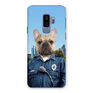 The American Cop: Custom Pet Phone Case - Paw & Glory - Dog Portraits - Pet Portraits