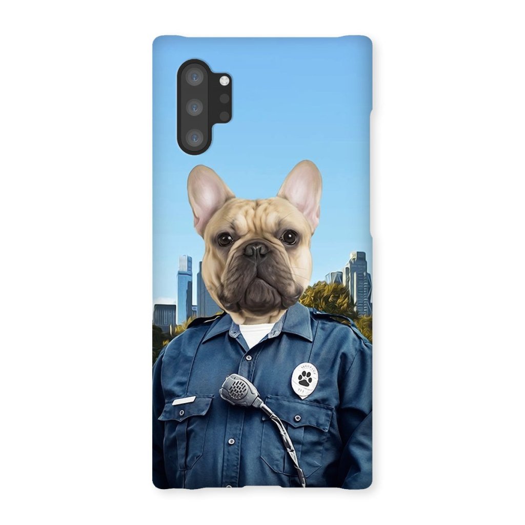 The American Cop: Custom Pet Phone Case - Paw & Glory - Dog Portraits - Pet Portraits