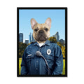 The American Cop: Custom Pet Portrait