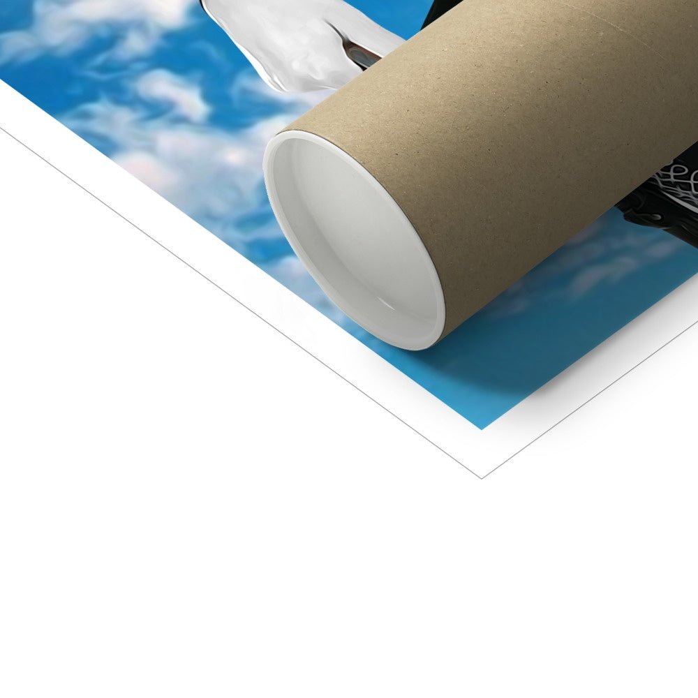 Pet Portraits | The Amiga: Custom Pet Poster | Paw & Glory