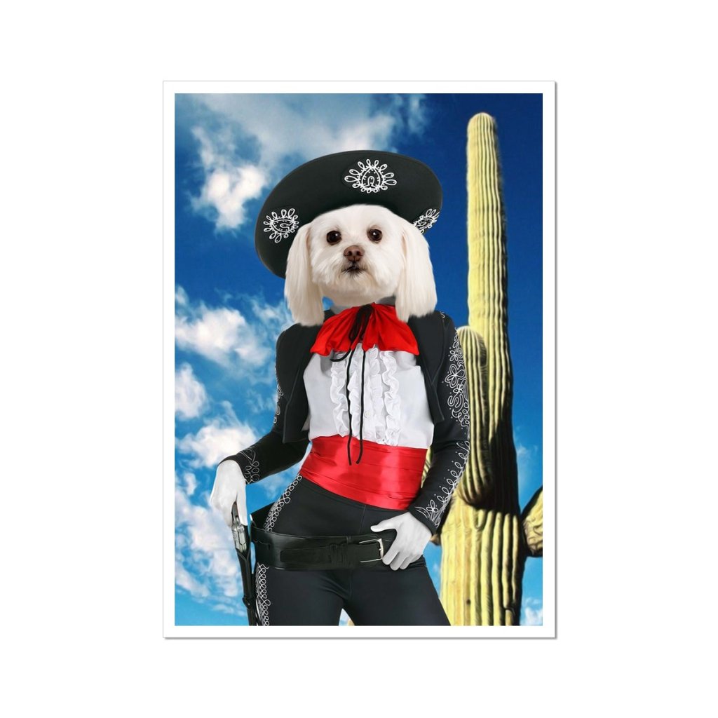 Pet Portraits | The Amiga: Custom Pet Poster | Paw & Glory