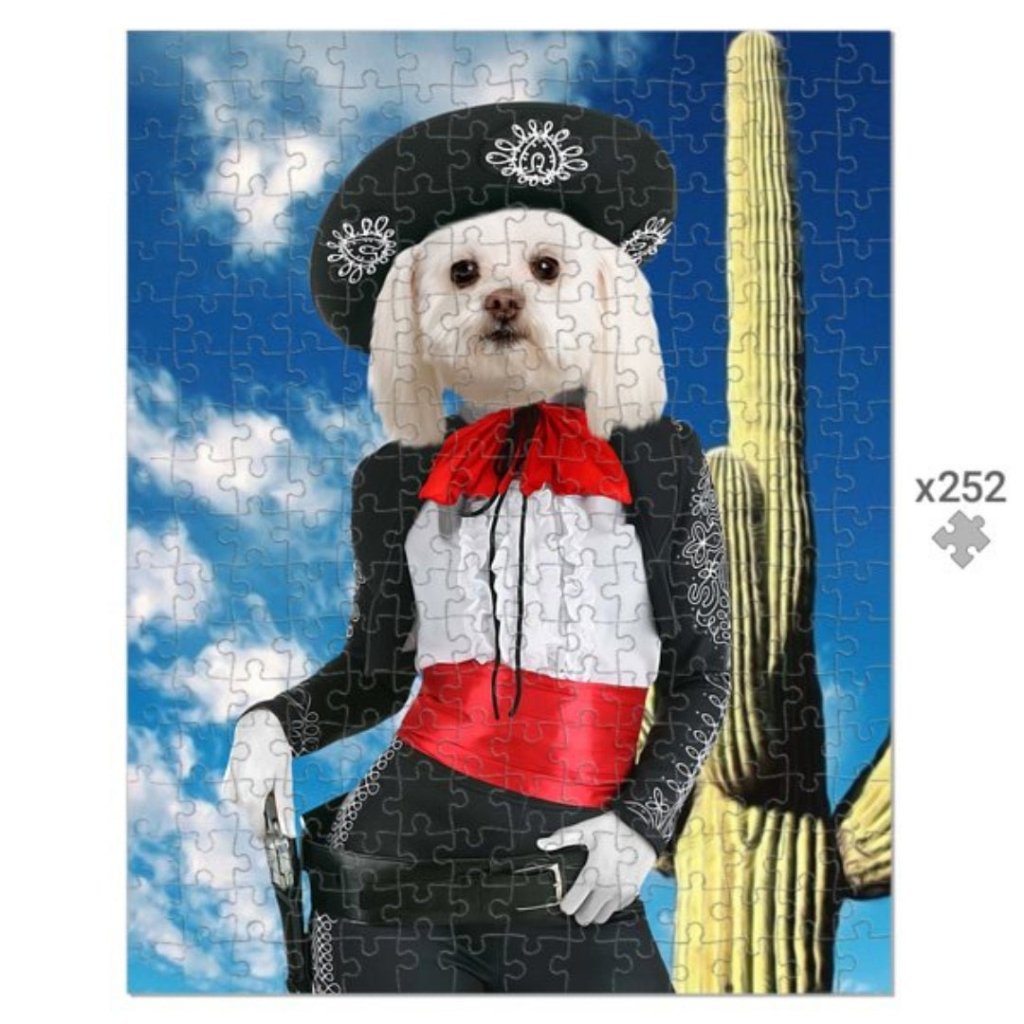 Pet Portraits | The Amiga: Custom Pet Puzzle | Paw & Glory