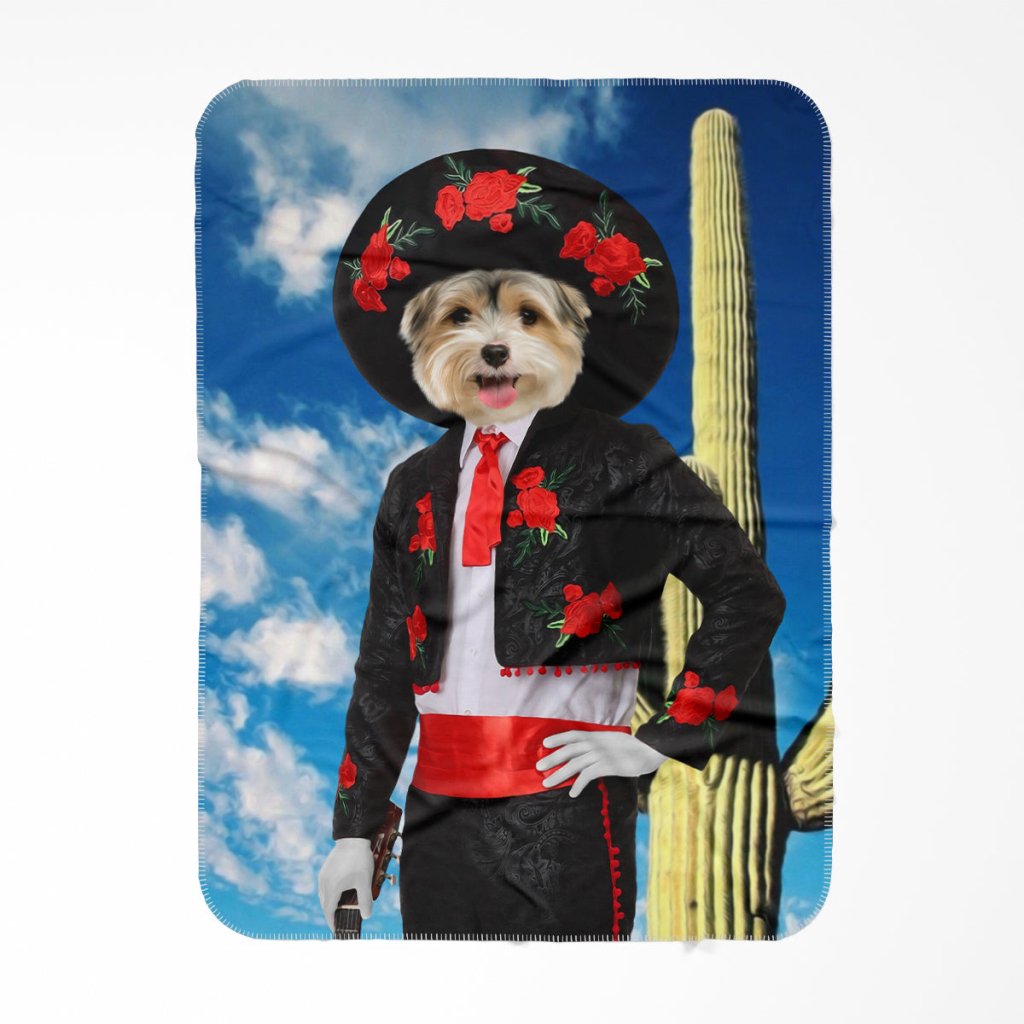 Pet Portraits | The Amigo: Custom Pet Blanket | Paw & Glory