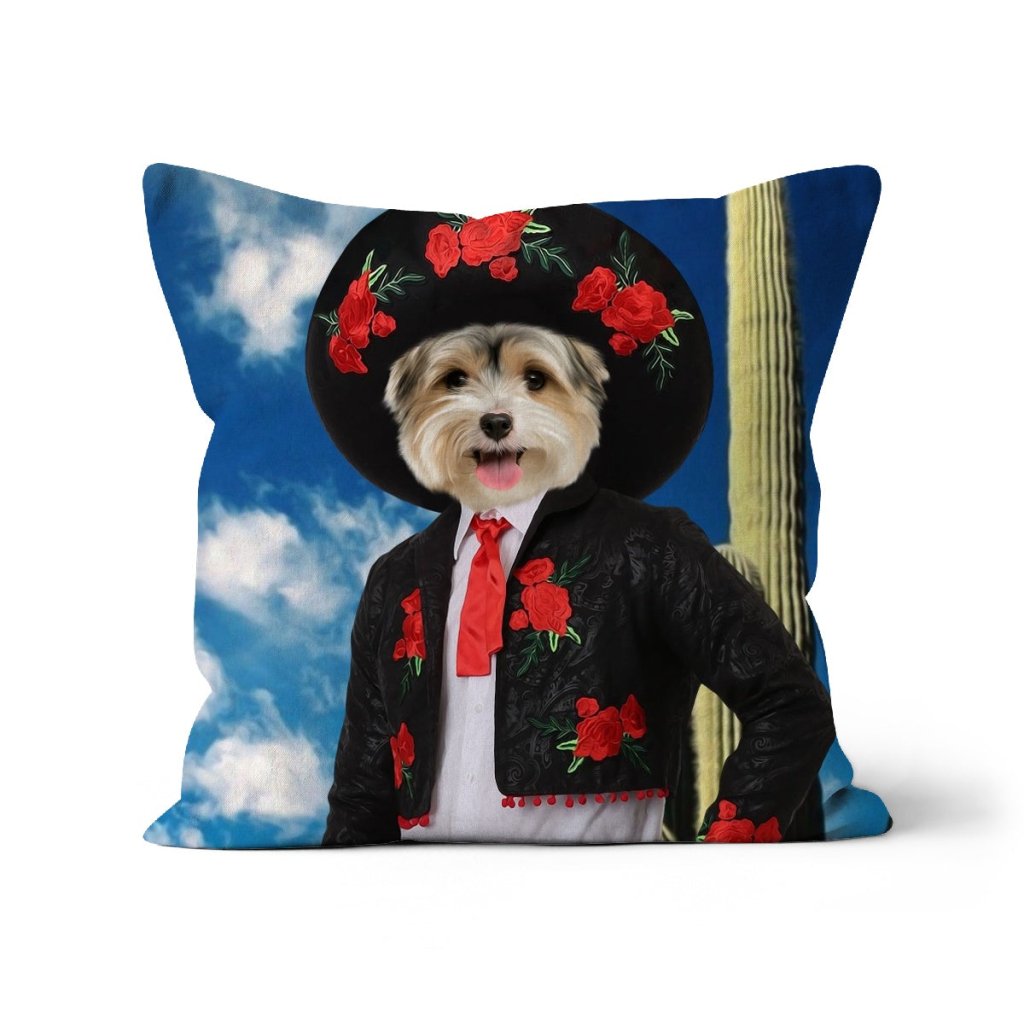 The Amigo: Custom Pet Pillow - Paw & Glory - Dog Portraits - Pet Portraits