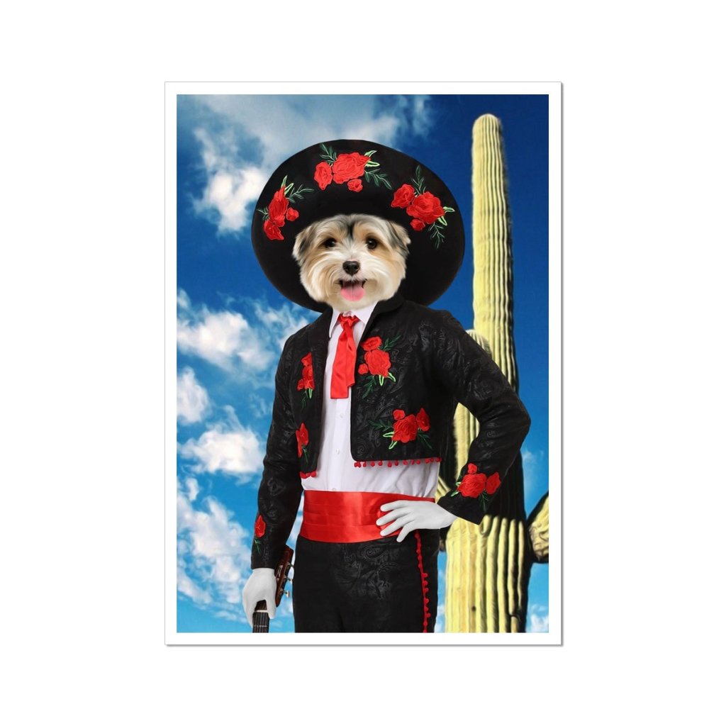 Pet Portraits | The Amigo: Custom Pet Poster | Paw & Glory