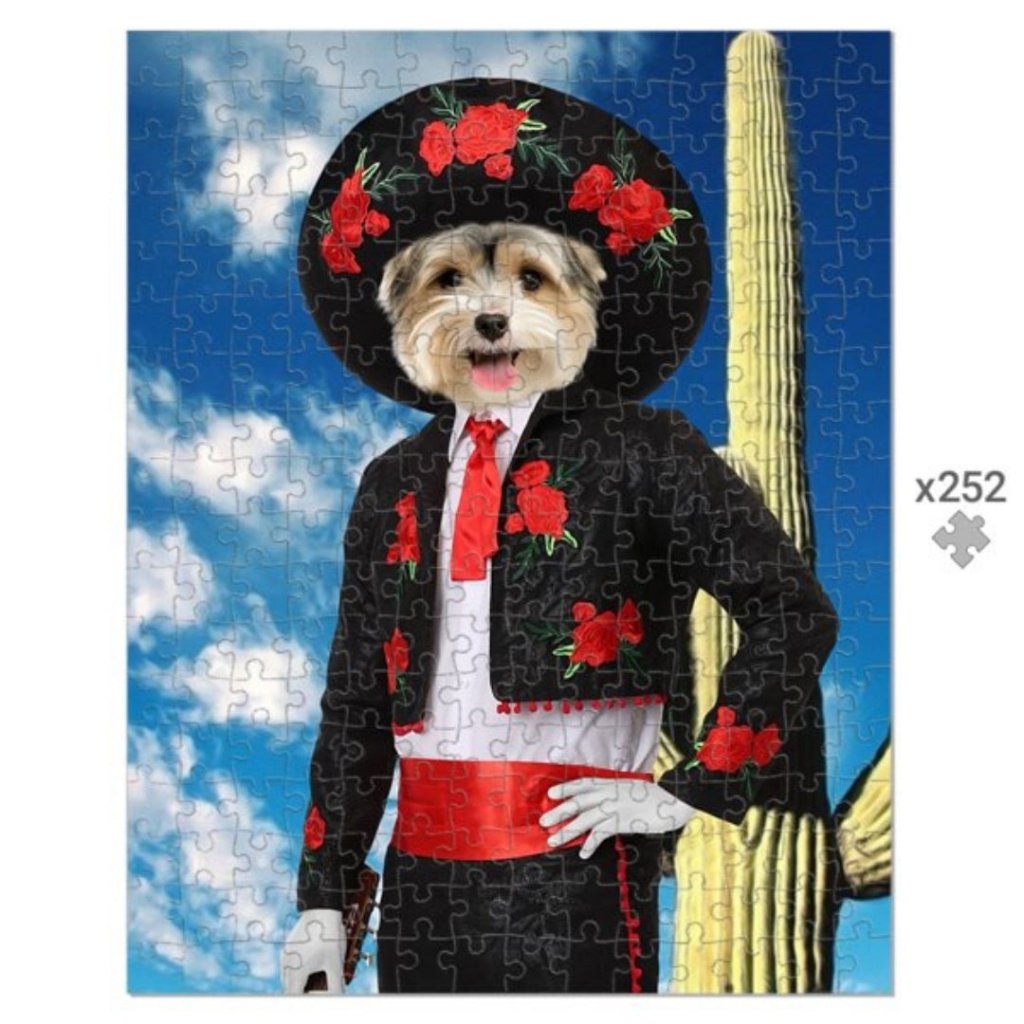 Pet Portraits | The Amigo: Custom Pet Puzzle | Paw & Glory