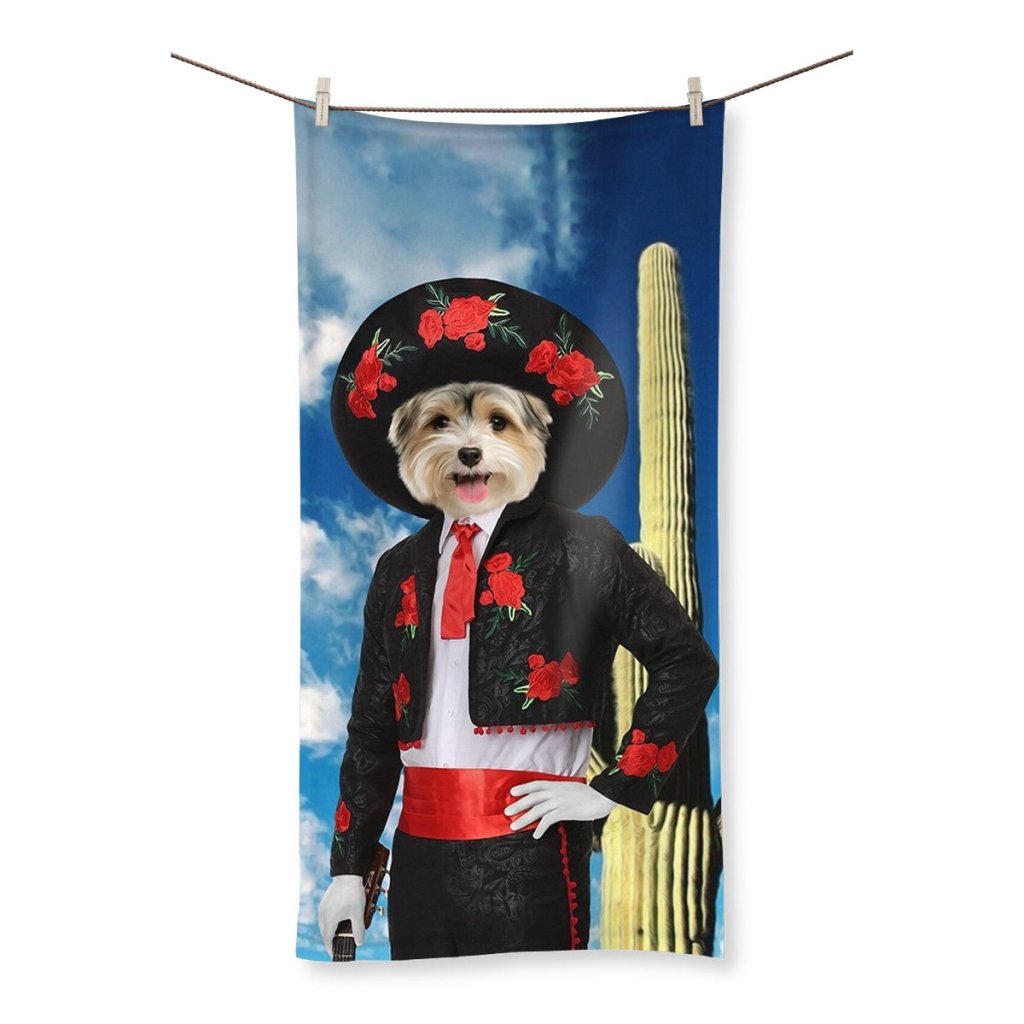 Pet Portraits | The Amigo: Custom Pet Towel | Paw & Glory