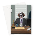 The Andy (The Office USA Inspired): Custom Pet Greeting Card