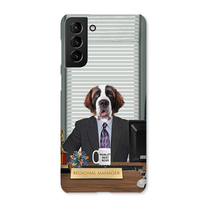 The Andy (The Office USA Inspired): Custom Pet Phone Case - Paw & Glory - Dog Portraits - Pet Portraits