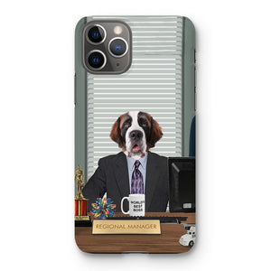 The Andy (The Office USA Inspired): Custom Pet Phone Case - Paw & Glory - Dog Portraits - Pet Portraits
