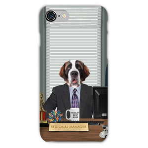 The Andy (The Office USA Inspired): Custom Pet Phone Case - Paw & Glory - Dog Portraits - Pet Portraits