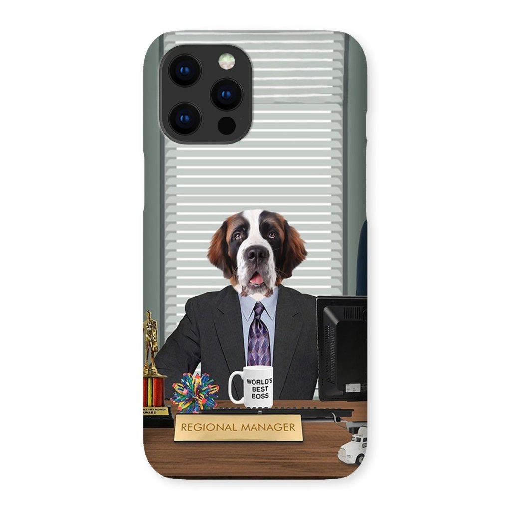 The Andy (The Office USA Inspired): Custom Pet Phone Case - Paw & Glory - Dog Portraits - Pet Portraits
