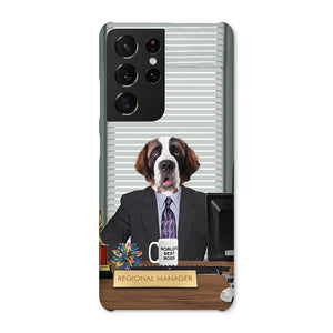 The Andy (The Office USA Inspired): Custom Pet Phone Case - Paw & Glory - Dog Portraits - Pet Portraits