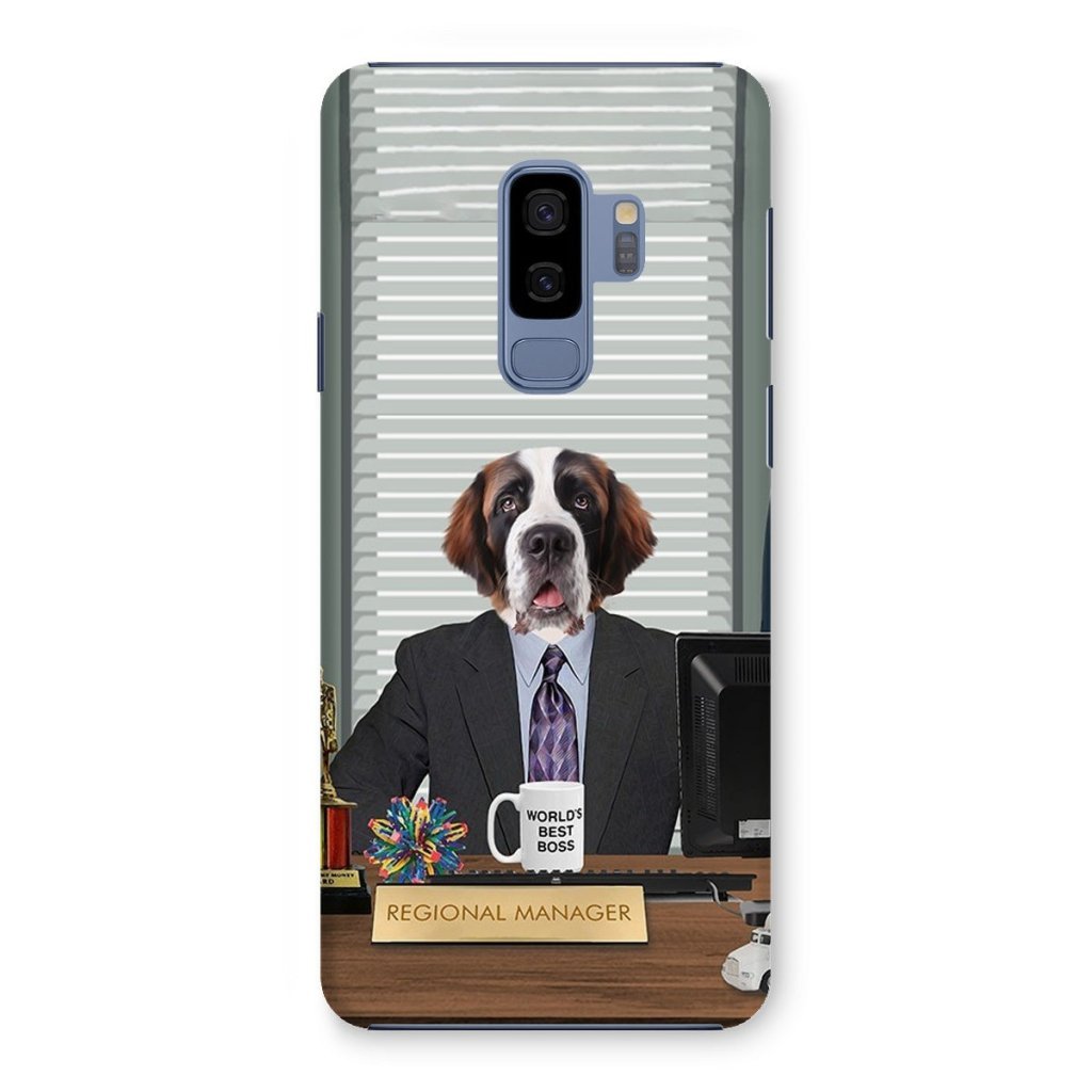 The Andy (The Office USA Inspired): Custom Pet Phone Case - Paw & Glory - Dog Portraits - Pet Portraits