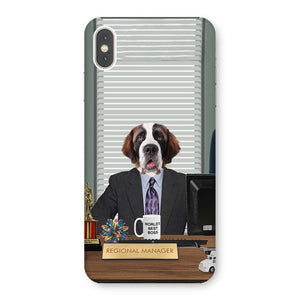 The Andy (The Office USA Inspired): Custom Pet Phone Case - Paw & Glory - Dog Portraits - Pet Portraits