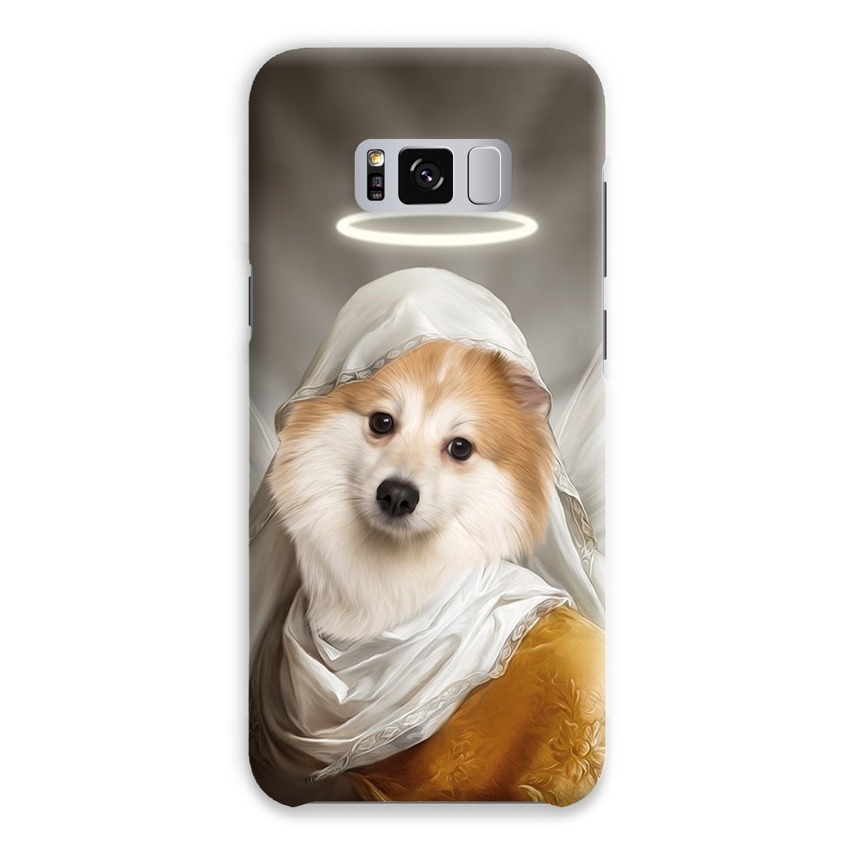 Pet Portraits | The Angel: Custom Pet Phone Case | Paw & Glory