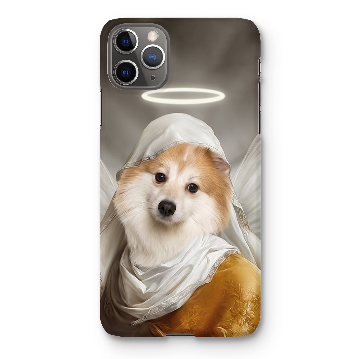 Pet Portraits | The Angel: Custom Pet Phone Case | Paw & Glory
