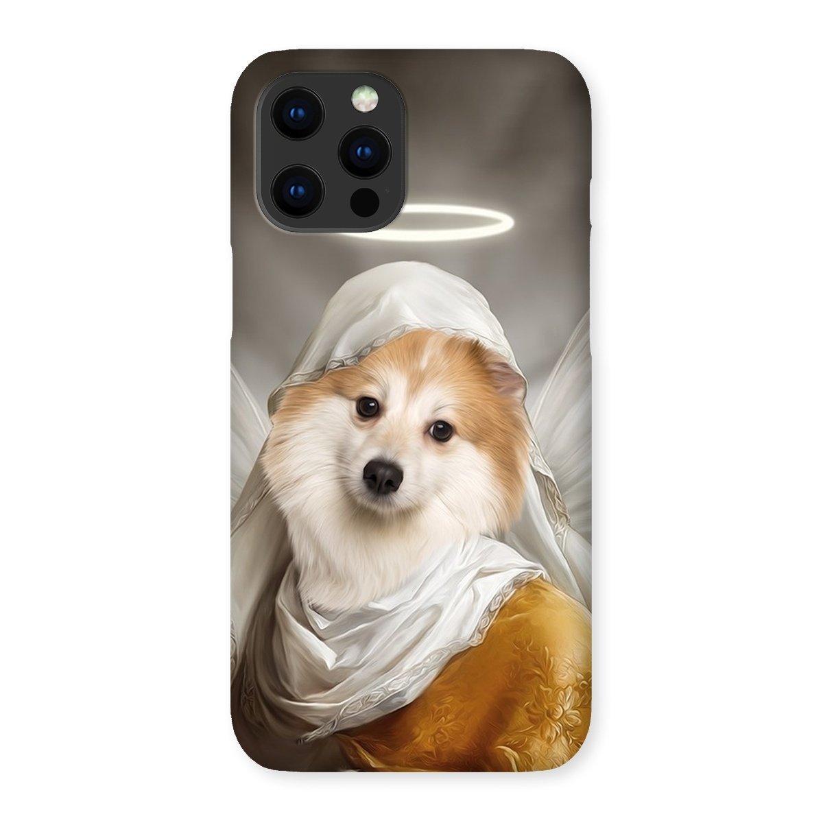 Pet Portraits | The Angel: Custom Pet Phone Case | Paw & Glory