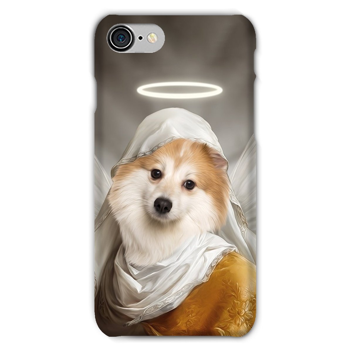 Pet Portraits | The Angel: Custom Pet Phone Case | Paw & Glory