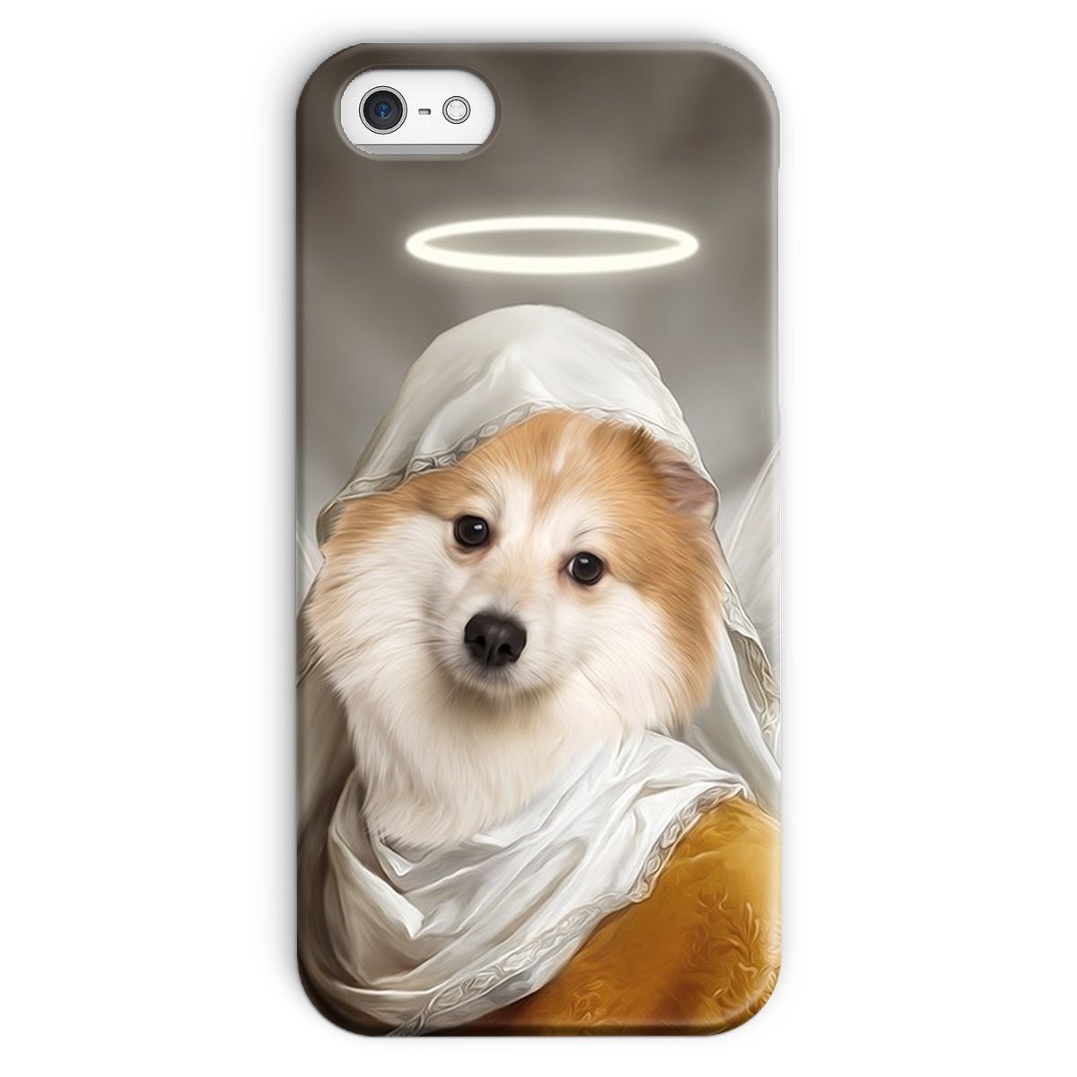 Pet Portraits | The Angel: Custom Pet Phone Case | Paw & Glory