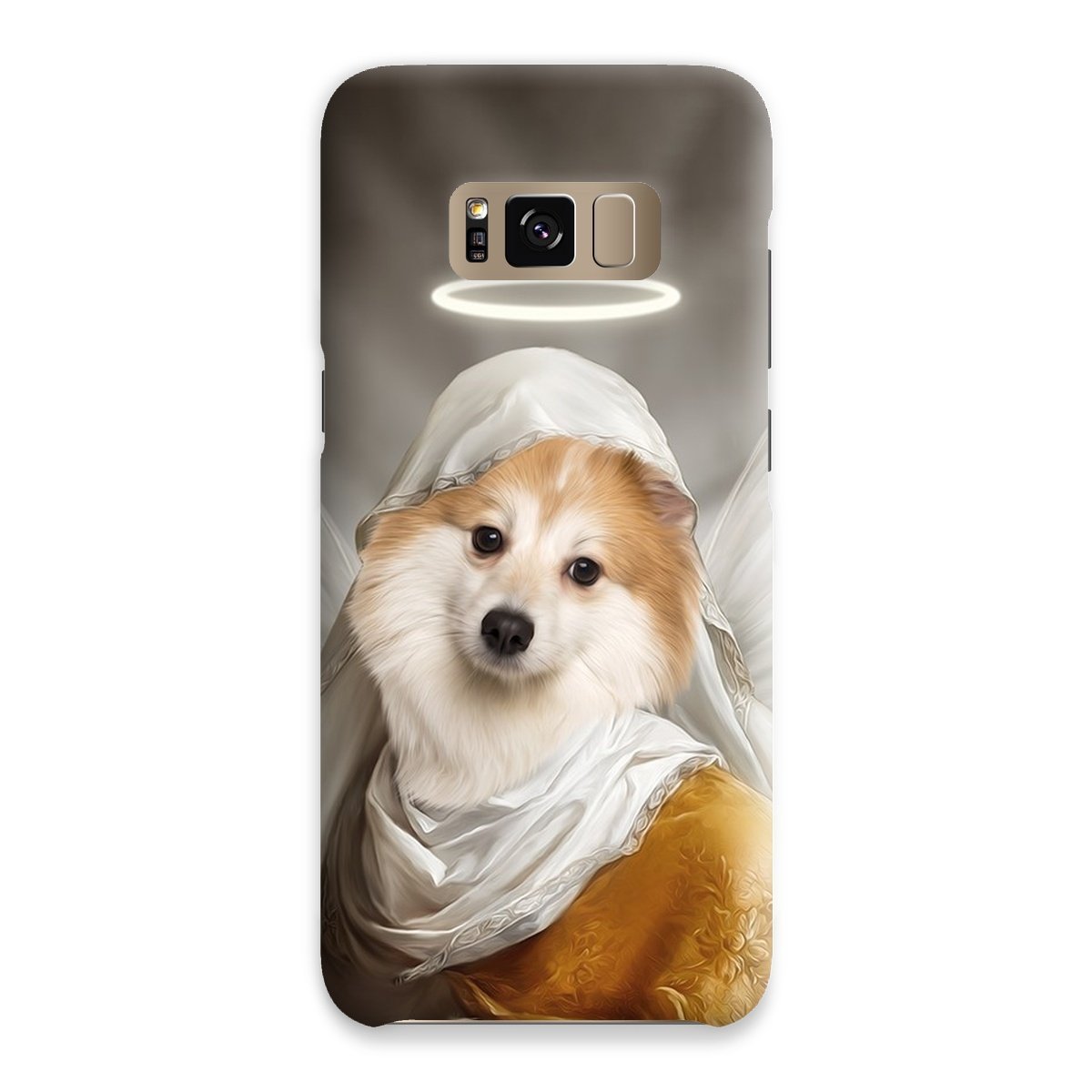 Pet Portraits | The Angel: Custom Pet Phone Case | Paw & Glory