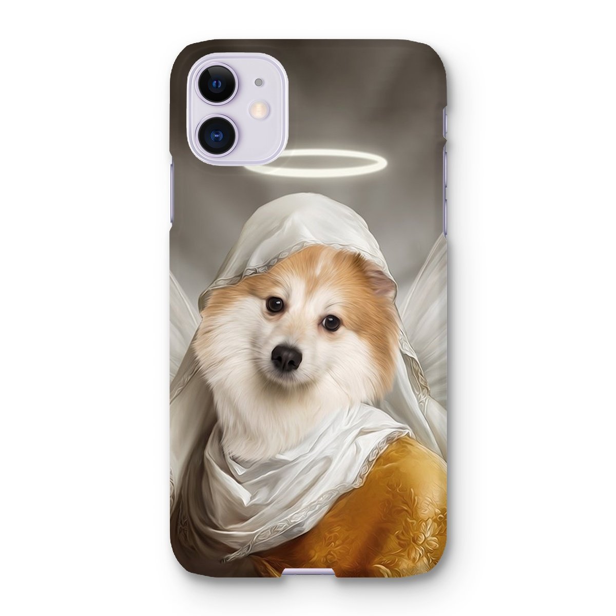 Pet Portraits | The Angel: Custom Pet Phone Case | Paw & Glory