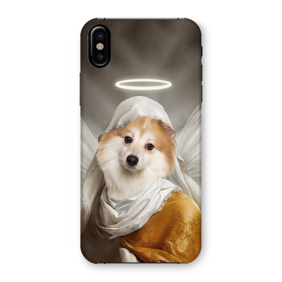 Pet Portraits | The Angel: Custom Pet Phone Case | Paw & Glory