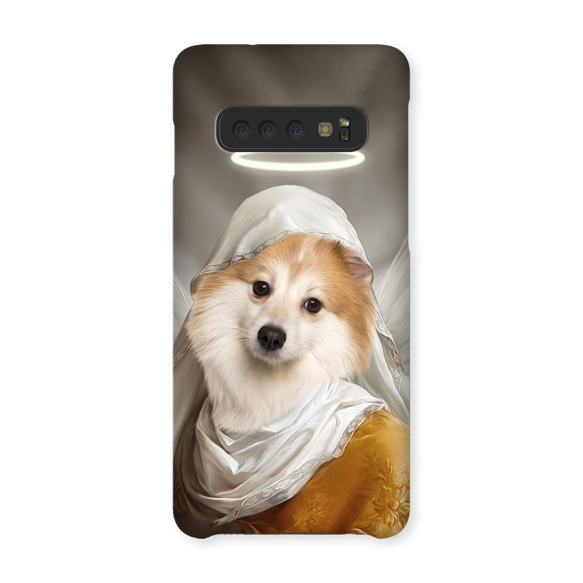 The Angel: Custom Pet Phone Case - Paw & Glory - Dog Portraits - Pet Portraits