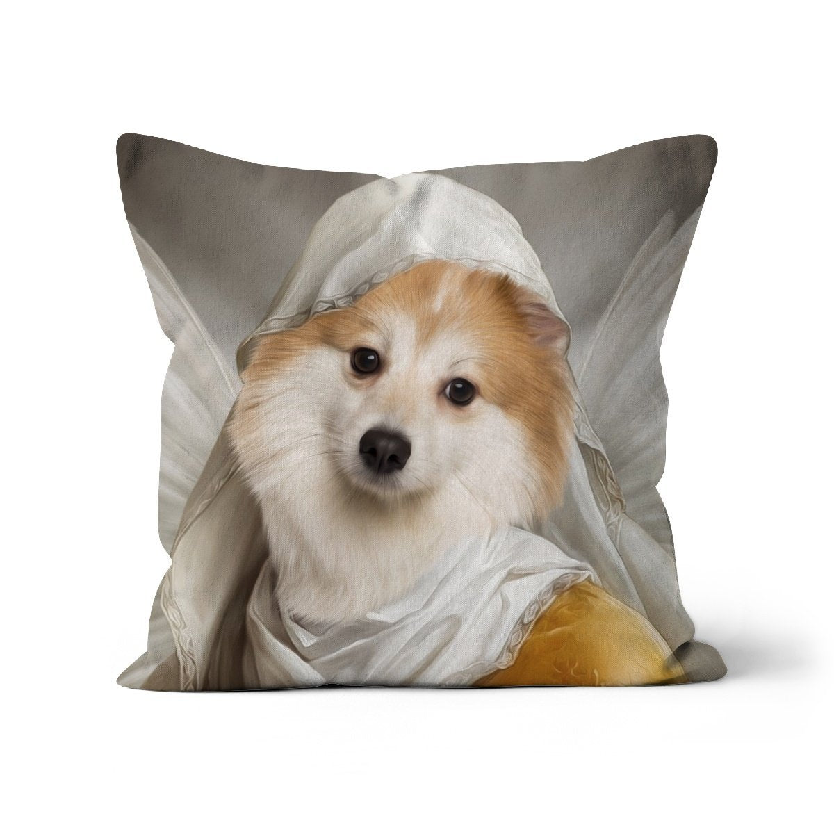 Pet Portraits | The Angel: Custom Pet Pillow | Paw & Glory