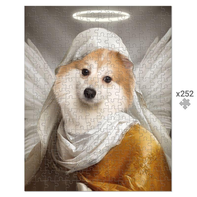 Pet Portraits | The Angel: Custom Pet Puzzle | Paw & Glory