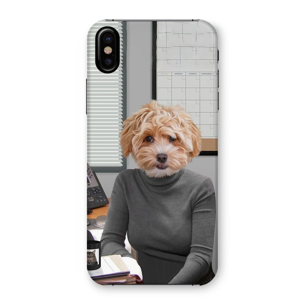 Pet Portraits | The Angela (The Office USA Inspired): Custom Pet Phone Case | Paw & Glory