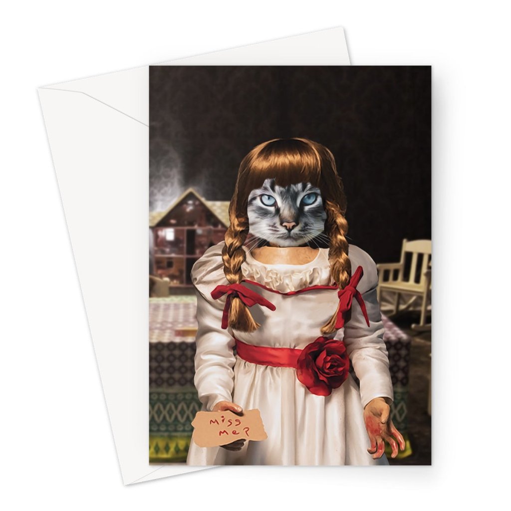 Pet Portraits | The Annabelle: Custom Pet Greeting Card | Paw & Glory