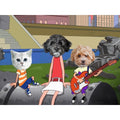 The Annoying Trio (Phineas & Ferb Inspired): Custom Digital Download Pet Portrait