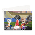 The Annoying Trio (Phineas & Ferb Inspired): Pet Greeting Card