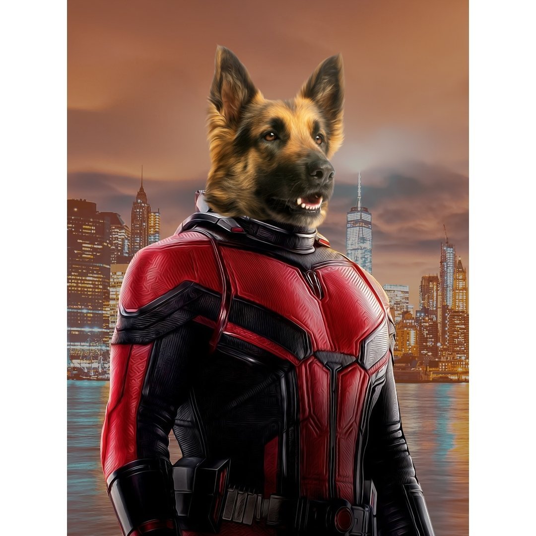 Pet Portraits | The Ant Man: Custom Digital Download Pet Portrait | Paw & Glory