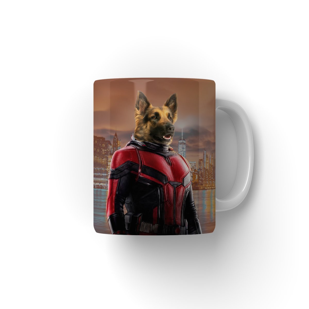Pet Portraits | The Ant Man: Custom Pet Coffee Mug | Paw & Glory