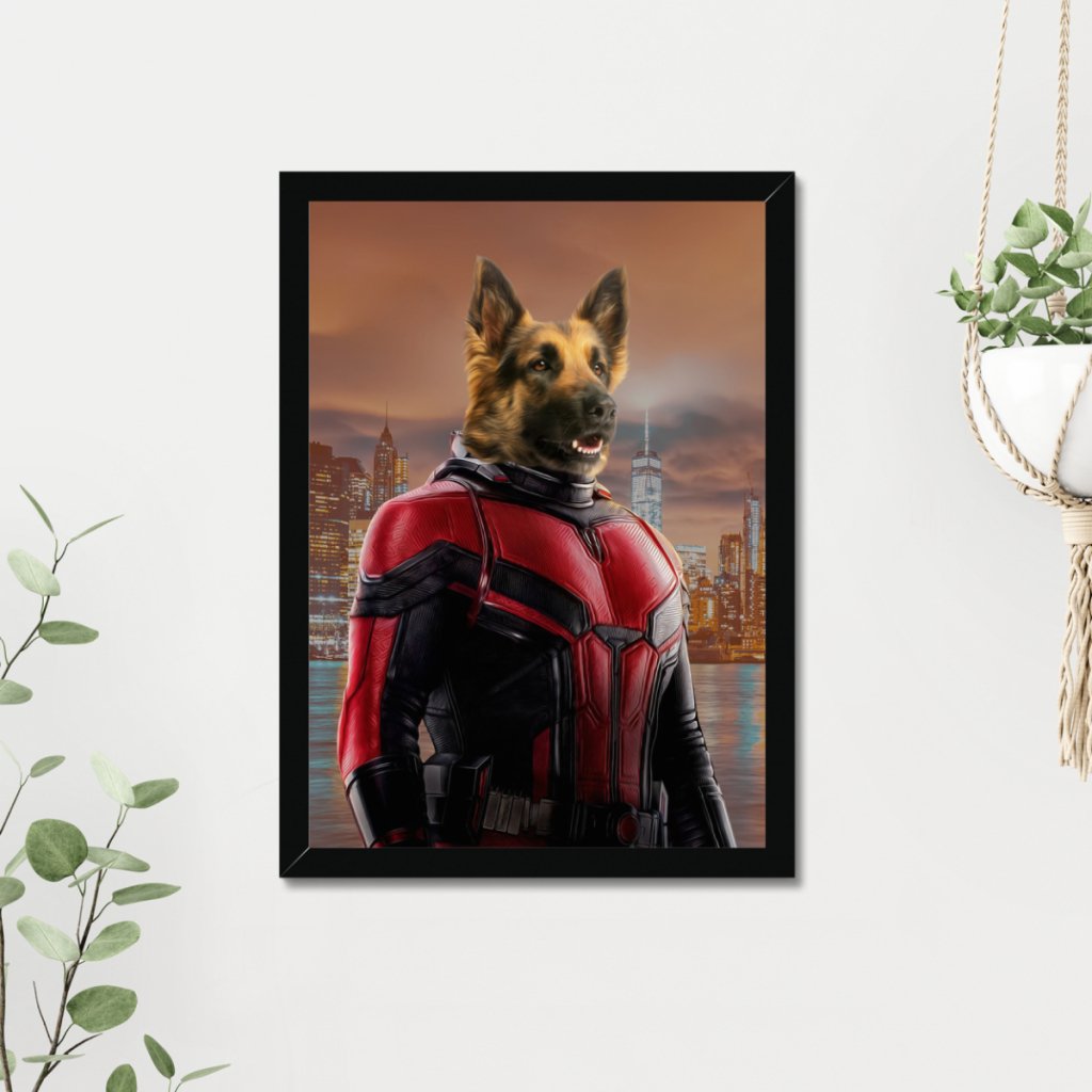 Pet Portraits | The Ant Man: Custom Pet Portrait | Paw & Glory