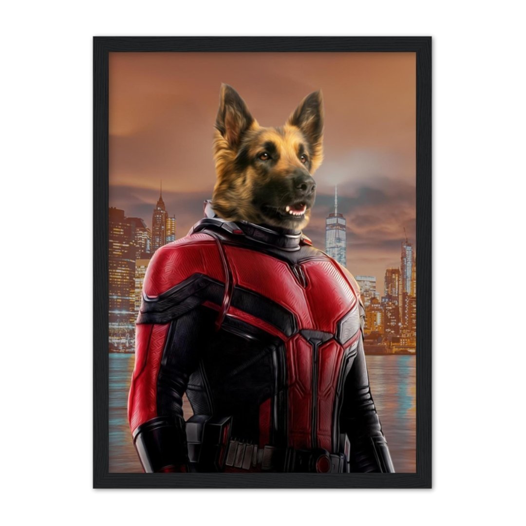 Pet Portraits | The Ant Man: Custom Pet Portrait | Paw & Glory