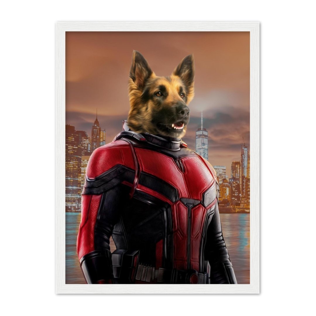 Pet Portraits | The Ant Man: Custom Pet Portrait | Paw & Glory